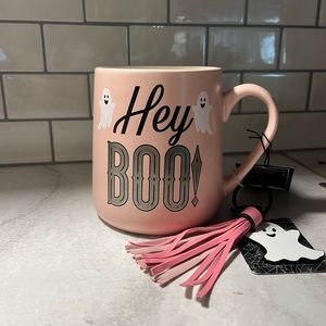 Hey boo mug with keychain